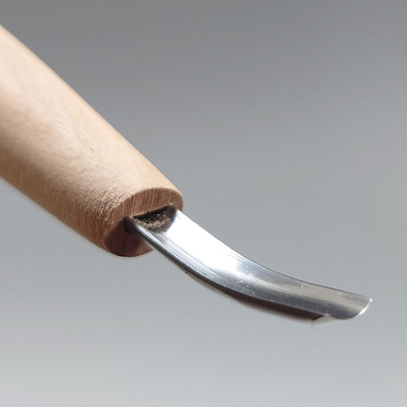 Cincel curvo con punta "U" - KANESHIN (1.5mm)