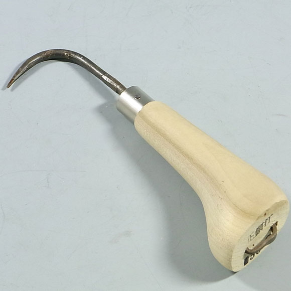Garfio para Trasplantar 165mm de una punta de Acero - KANESHIN No.56C