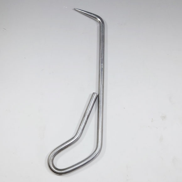 Garfio para Trasplantar 210mm de una punta de Acero Inoxidable - KANESHIN No.553S