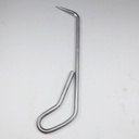 Garfio para Trasplantar 210mm de una punta de Acero Inoxidable - KANESHIN No.553S