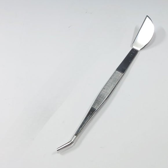 Pinza 200mm (Punta en ángulo) de Acero Inoxidable - KANESHIN No.61A