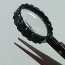 Pinza 135mm (con Lupa 4X) de Acero Inoxidable - KANESHIN No.665